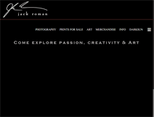 Tablet Screenshot of jackroman.com